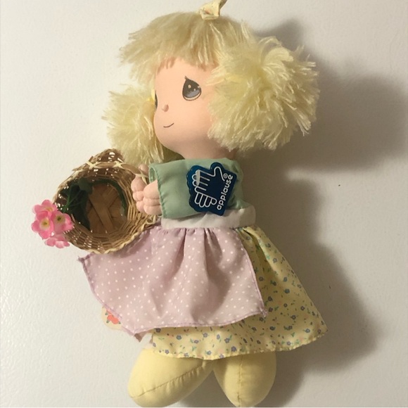 VTG Precious Moments Applause Dolls of the Month May 1991 Melody Tags Basket HTF - Picture 2 of 16